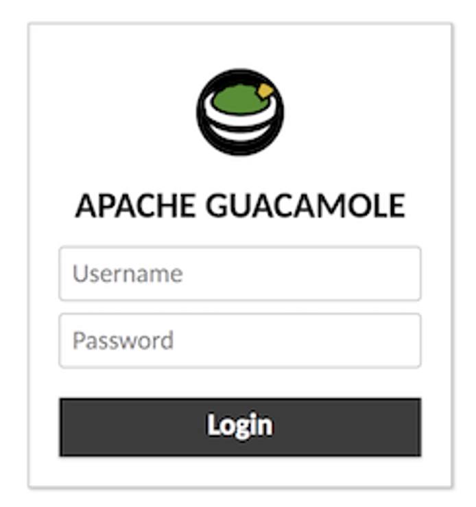 Guacamole Login